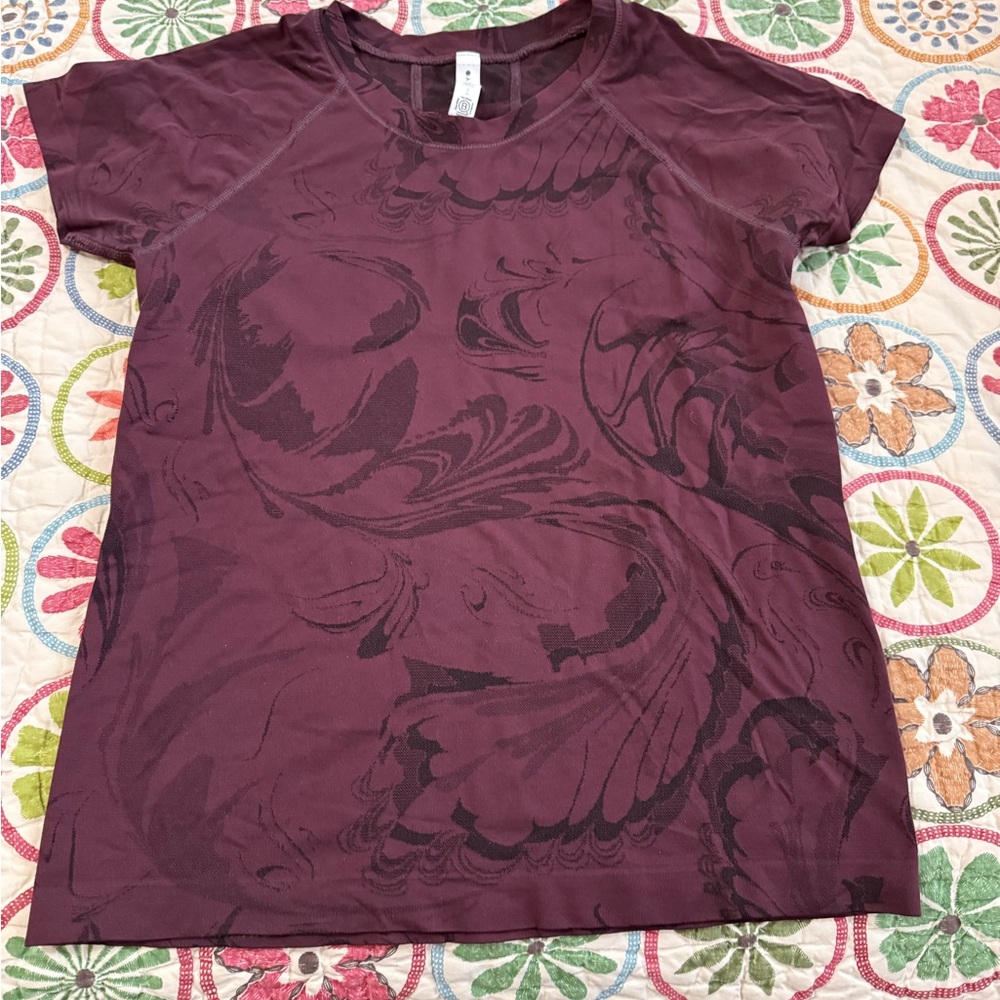 Athleta momentum short sleeve shirt Size Small